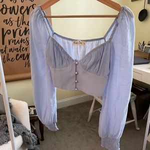 SundaeMuse Blue Top